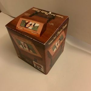 Miniature antique desk photo frame